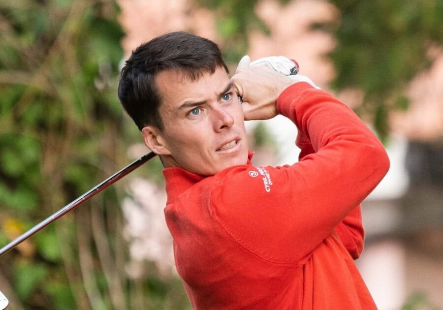 Adrien Bonnet, gros plan lors d'un swing en tournoi