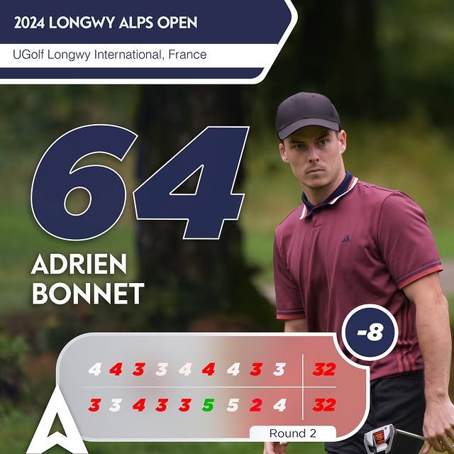 Longwy Alps Open 2024 — Score de 64, -8